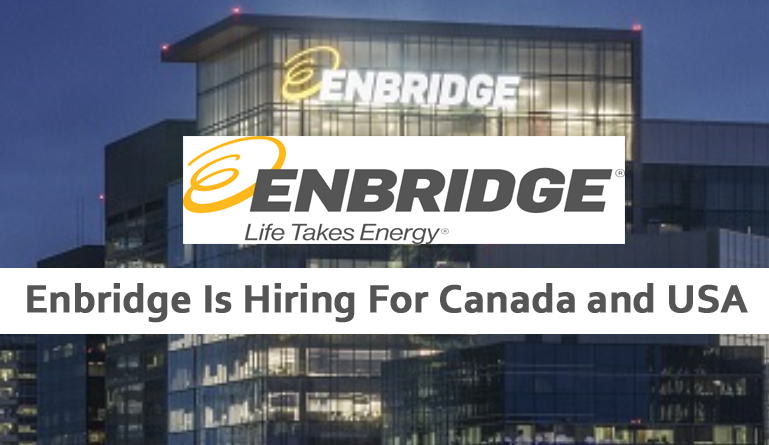 Enbridge Is Hiring For Canada and USA