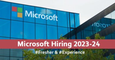 Microsoft Hiring 2024