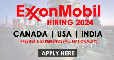 ExxonMobil Hiring 2024