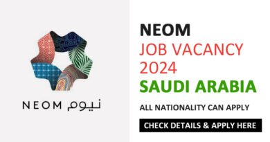 NEOM Job Vacancy 2024