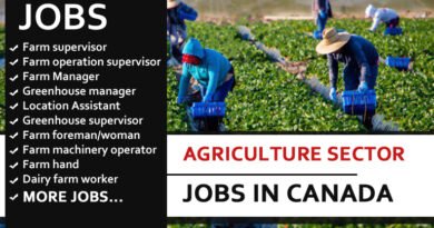 Jobs In Agriculture Sector