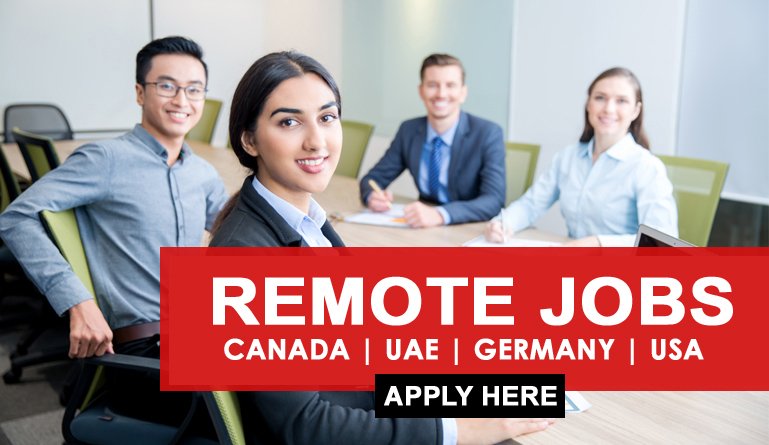 Remote Jobs Available