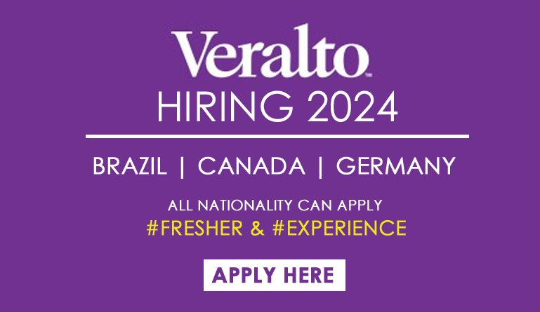 Veralto Careers 2024