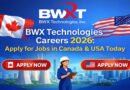 BWX Technologies Careers 2026: Apply for Jobs in Canada & USA Today