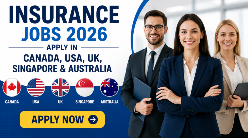 Insurance Jobs 2026