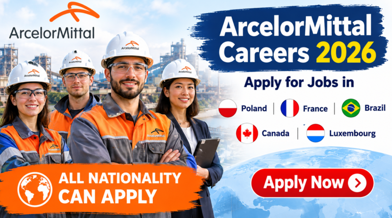 ArcelorMittal Careers 2026