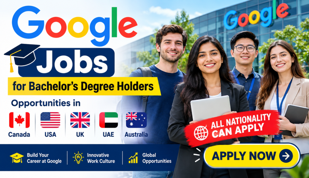 Google Jobs for Bachelor’s Degree