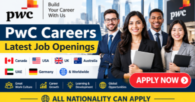 PwC Careers 2026: Latest Job Openings in Canada, USA, UK, Australia, UAE, Germany & Worldwide